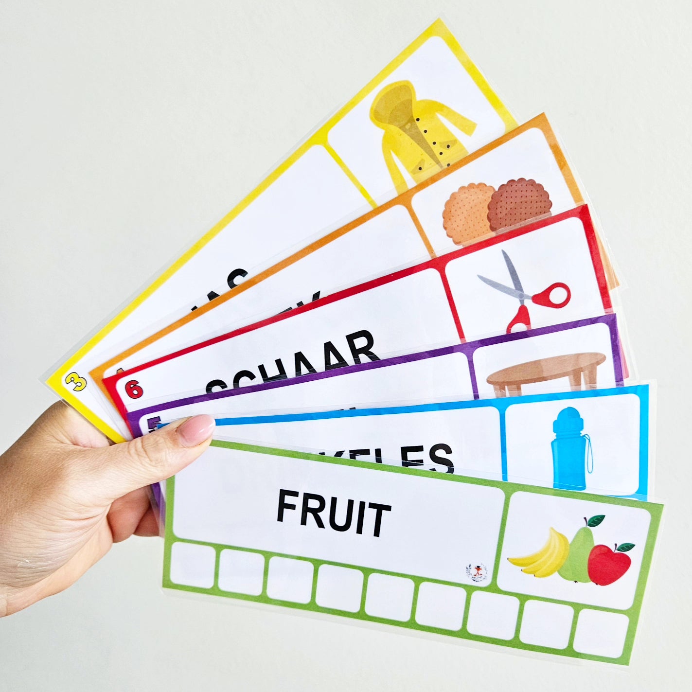 Fast Word Game: School