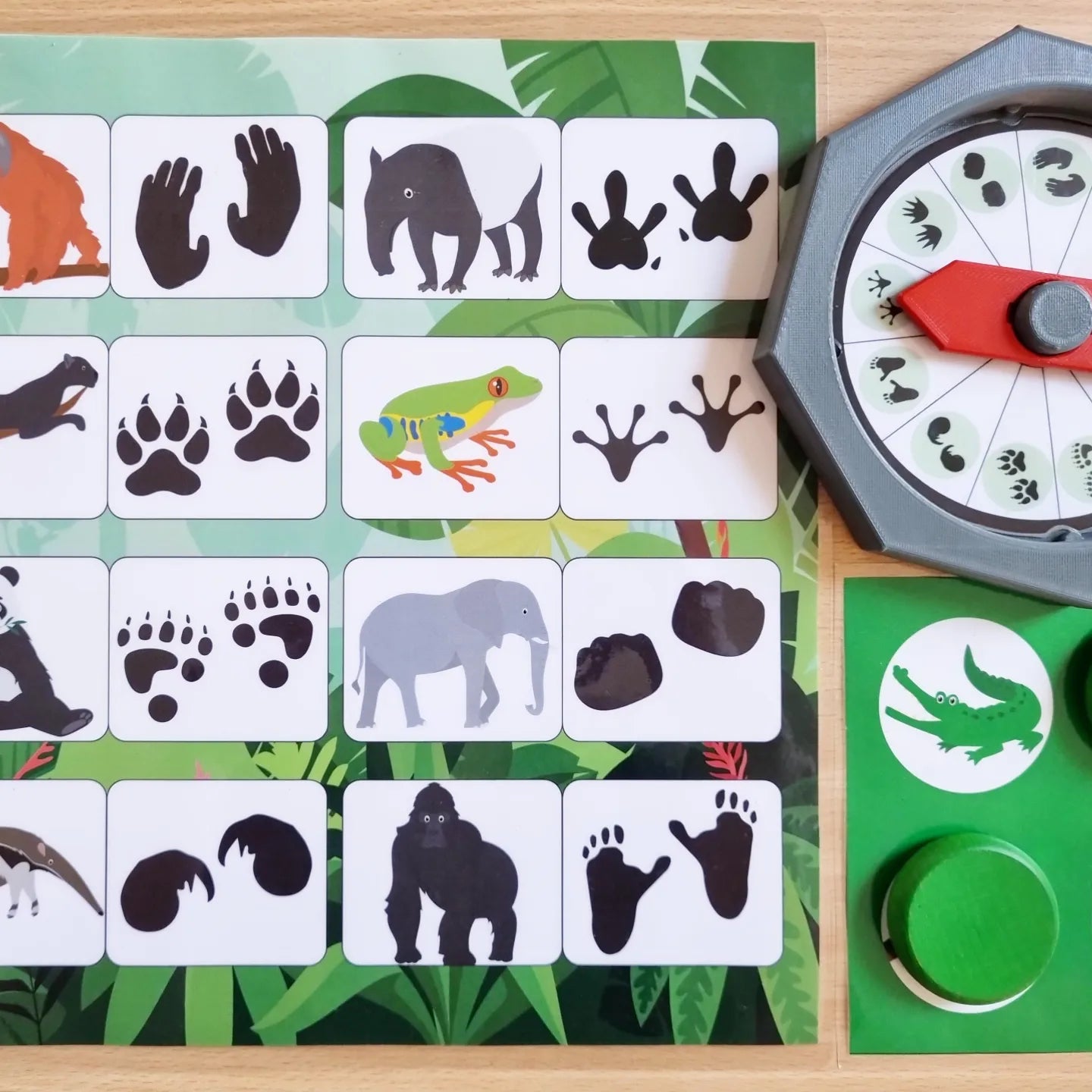 Jeu De Traqueur Jungle