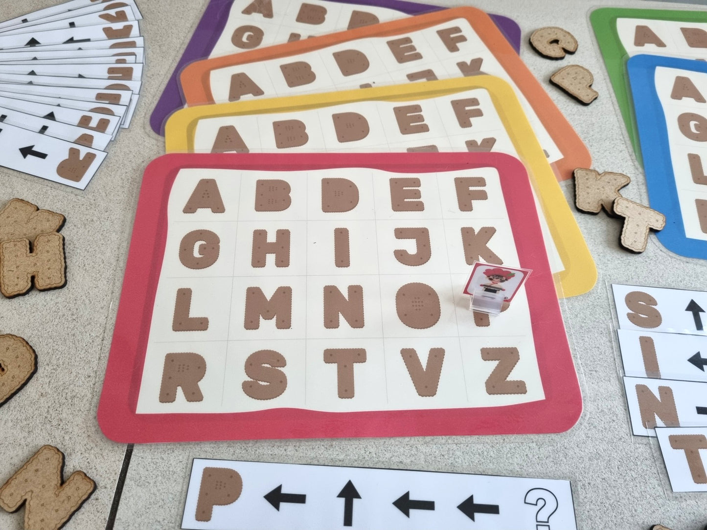 Letterkoekjes Codeerspel