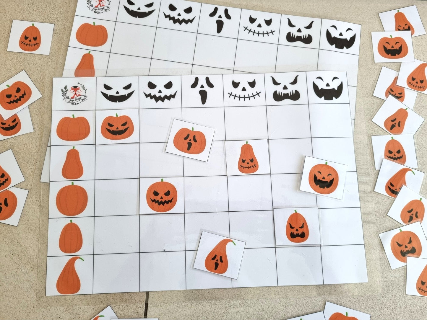 Horror Pumpkin Matrix