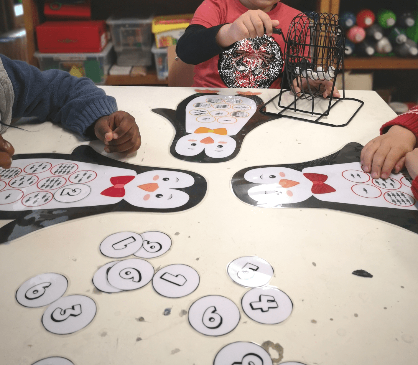 Pinguïn Bingo - Juf Surya Designs