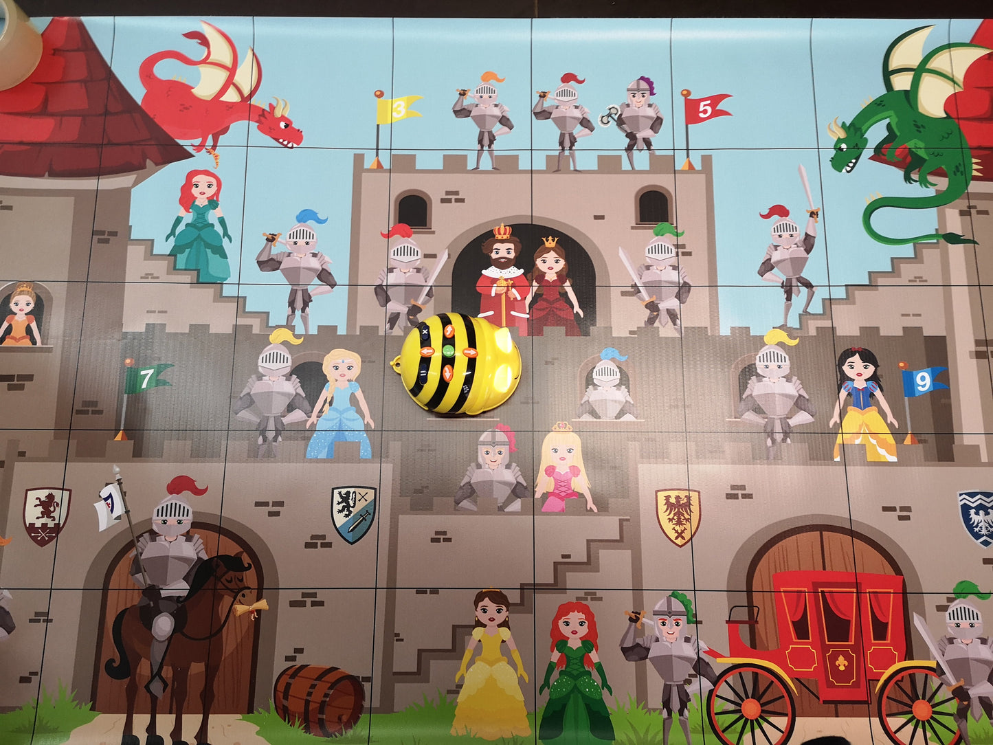 B-Bot Mat Riddertijd - Juf Surya Designs