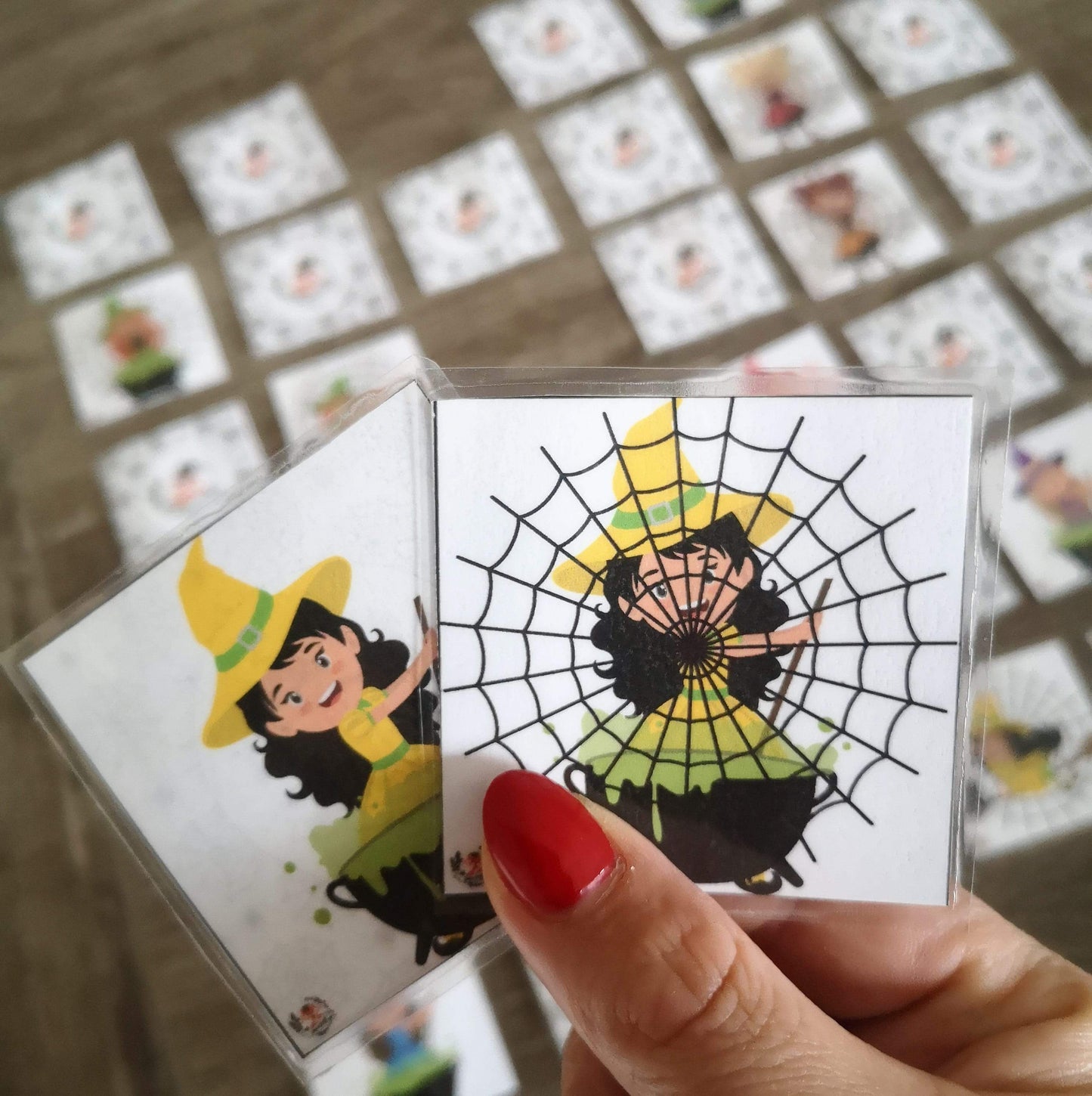 Heksje Hopeloos Verstop Memorie - Juf Surya Designs