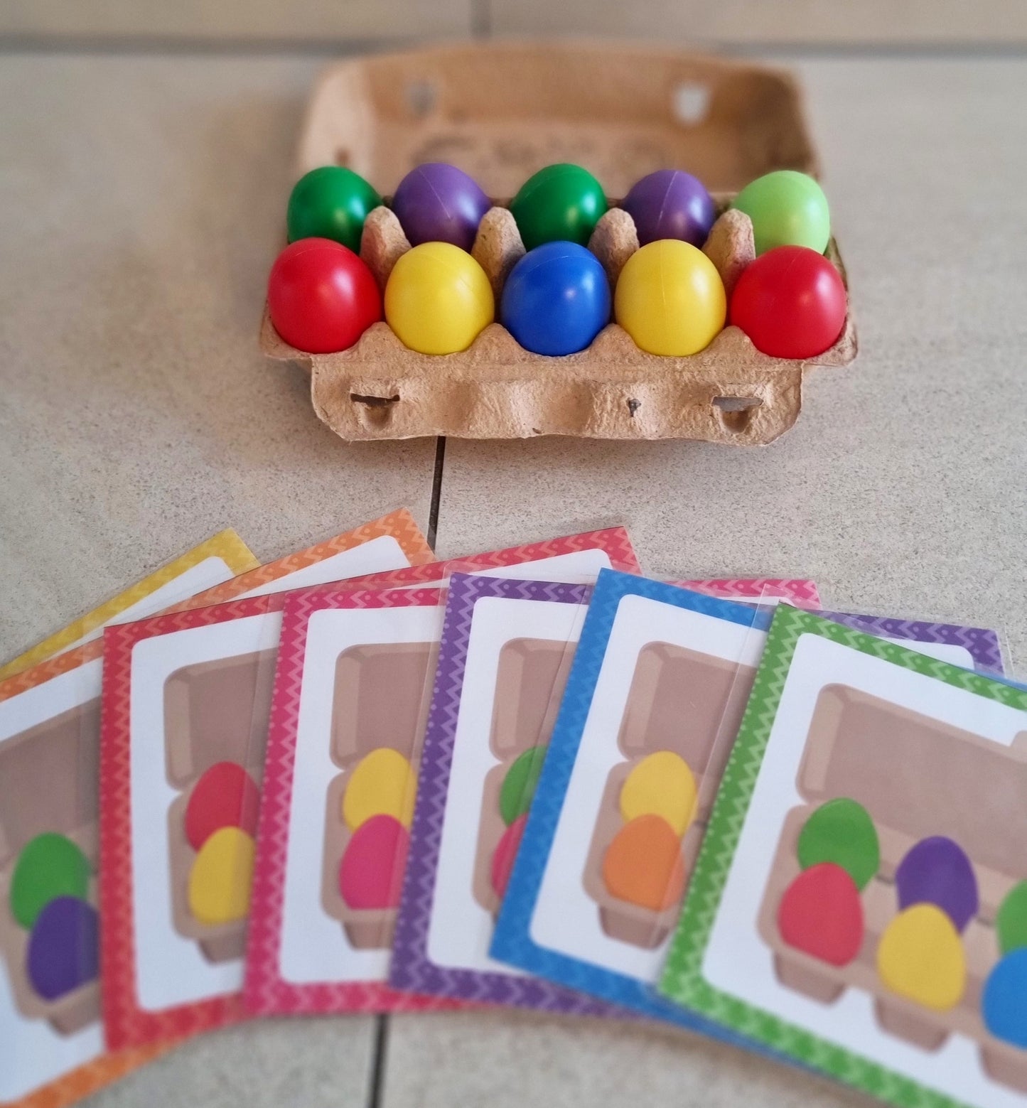 Topologie du carton d'oeufs