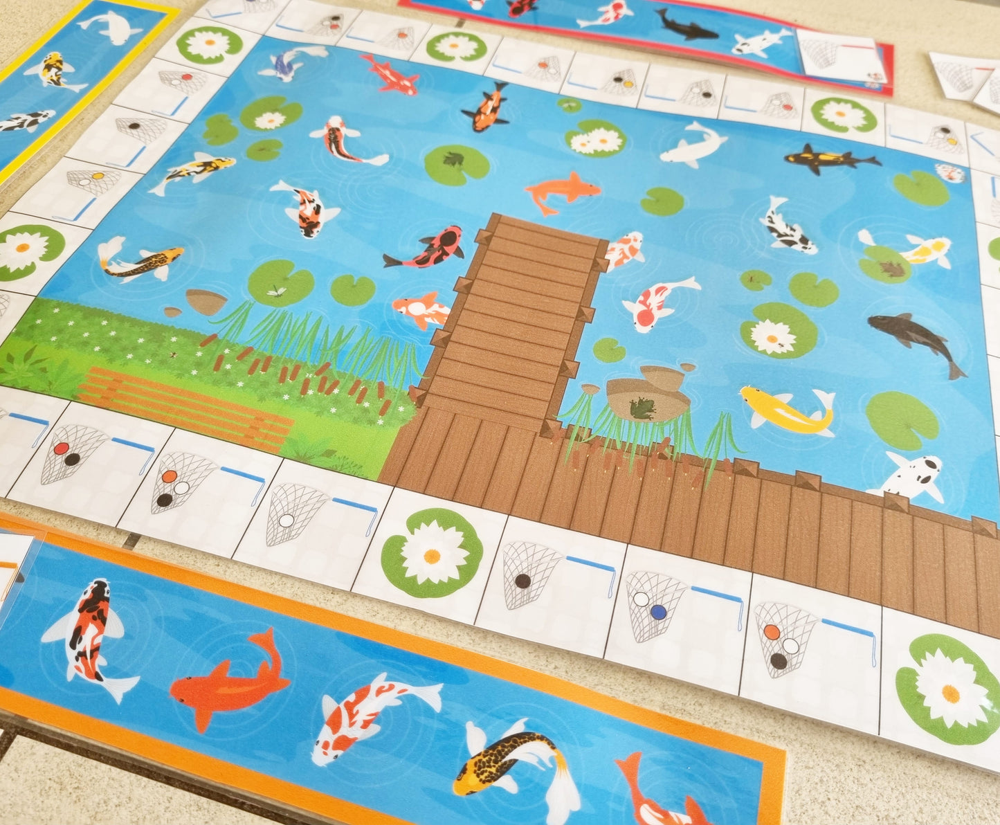 Attrapez le jeu de Koi