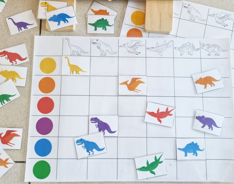 Dino Matrix Game
