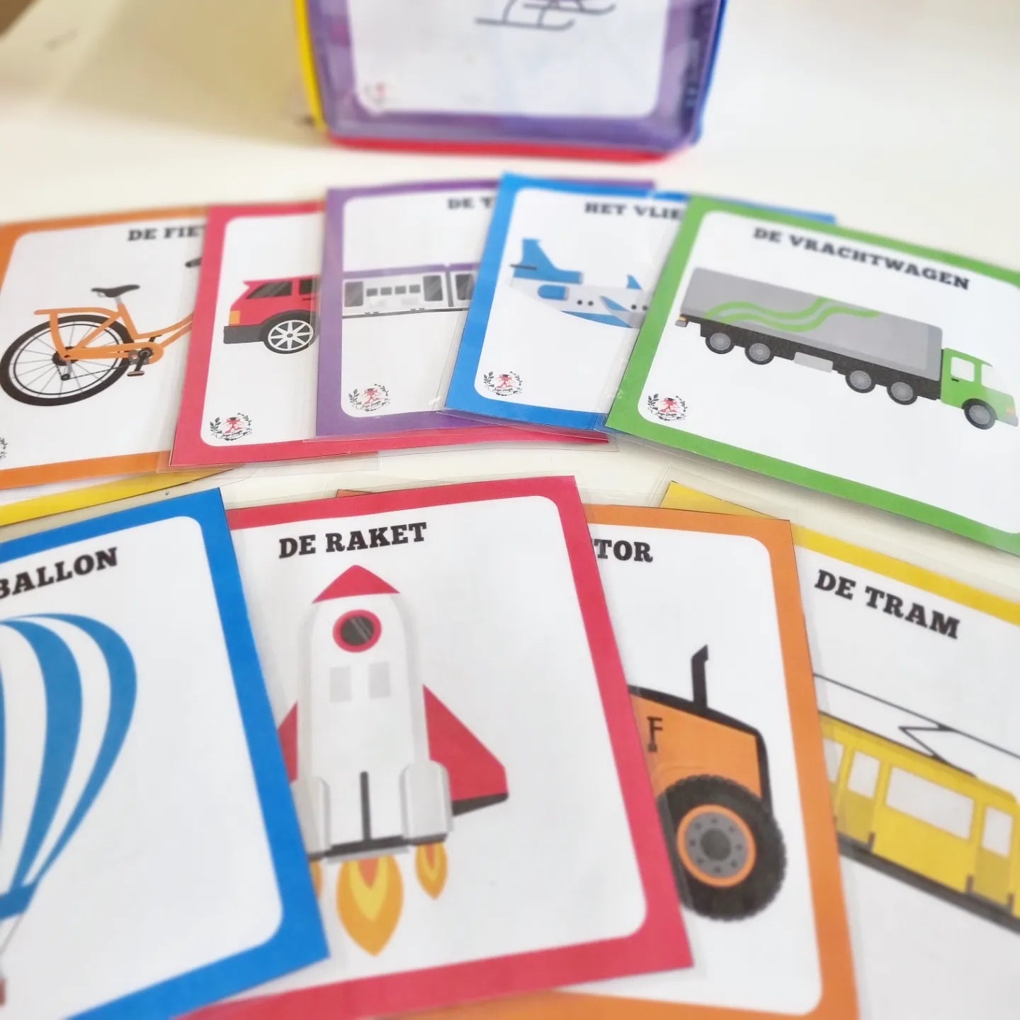 Dice QR Cards: Vehicles