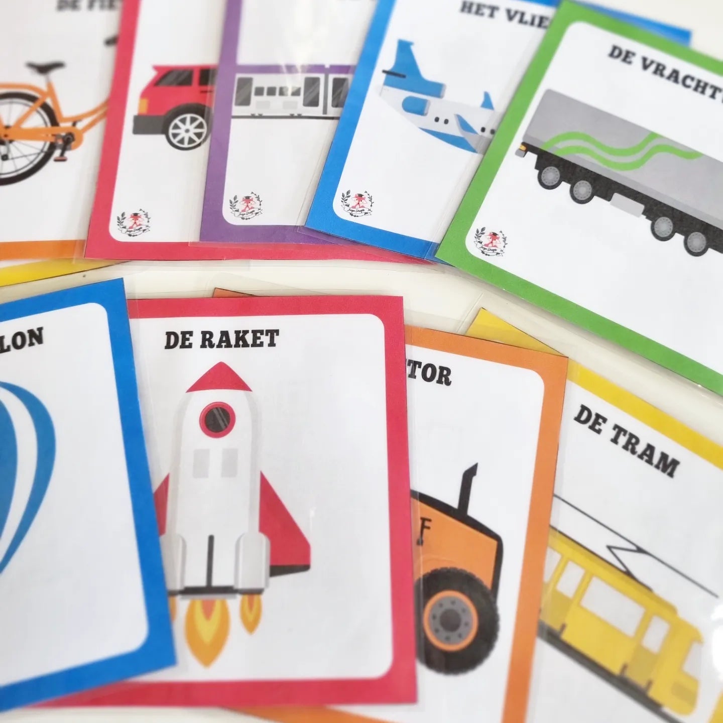 Dice QR Cards: Vehicles