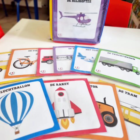 Dice QR Cards: Vehicles