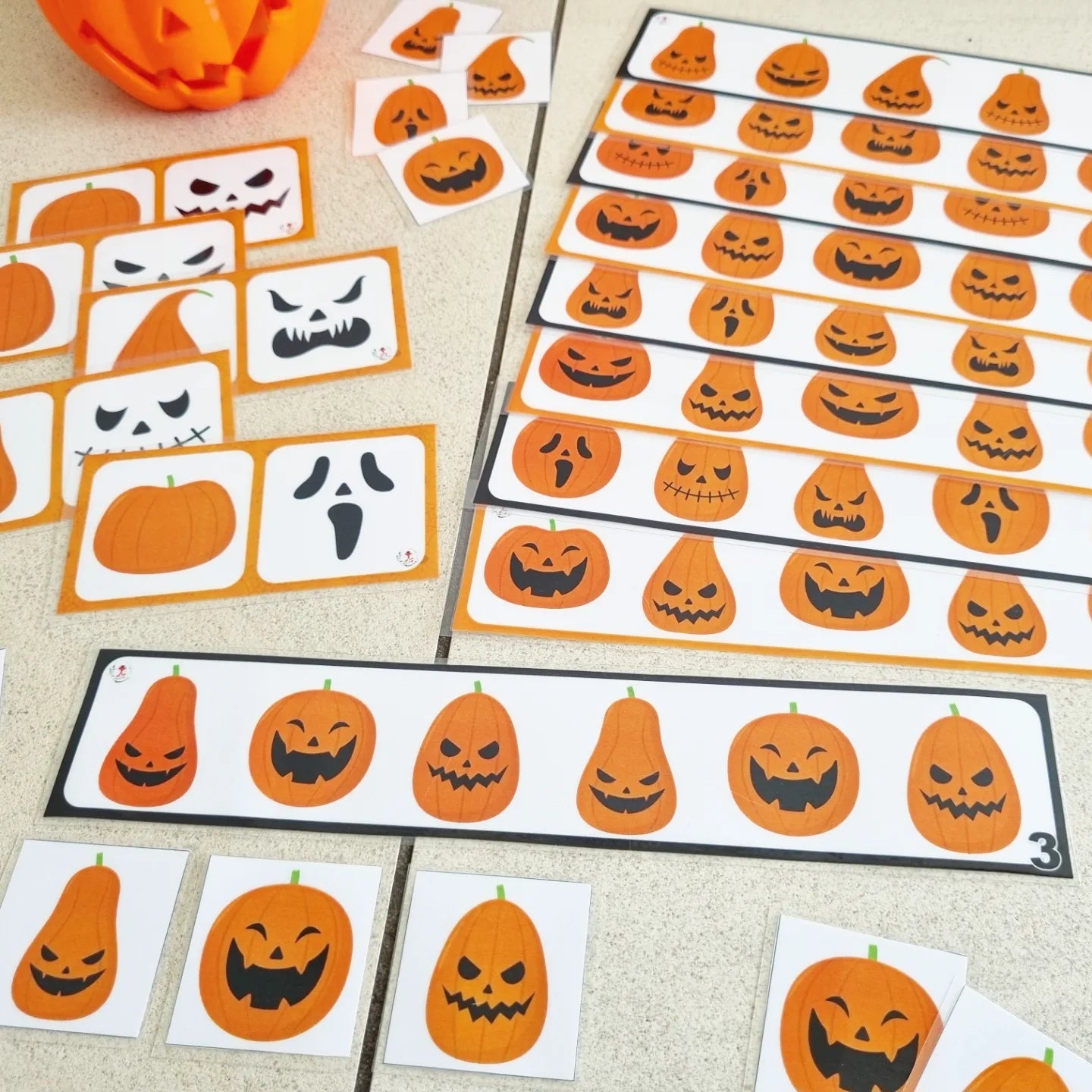 Motifs de citrouille