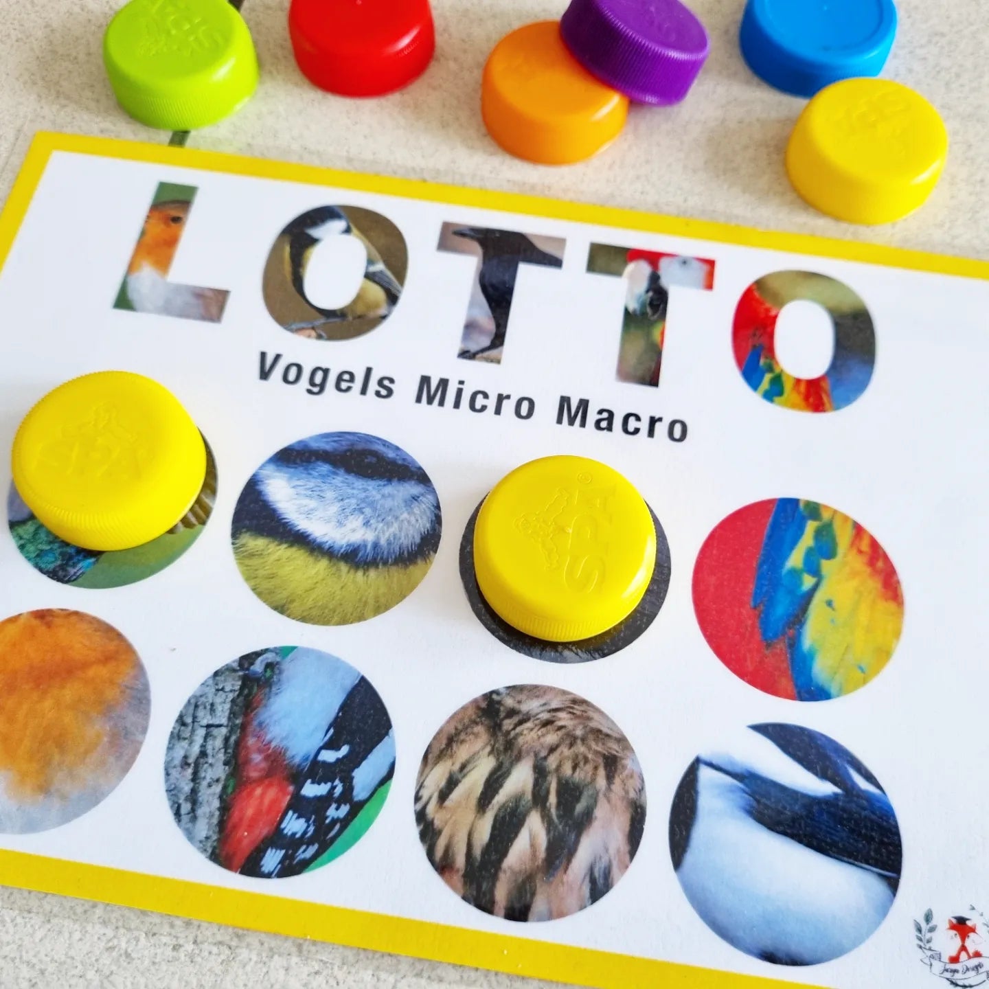 Birds Micro-Macro Lotto