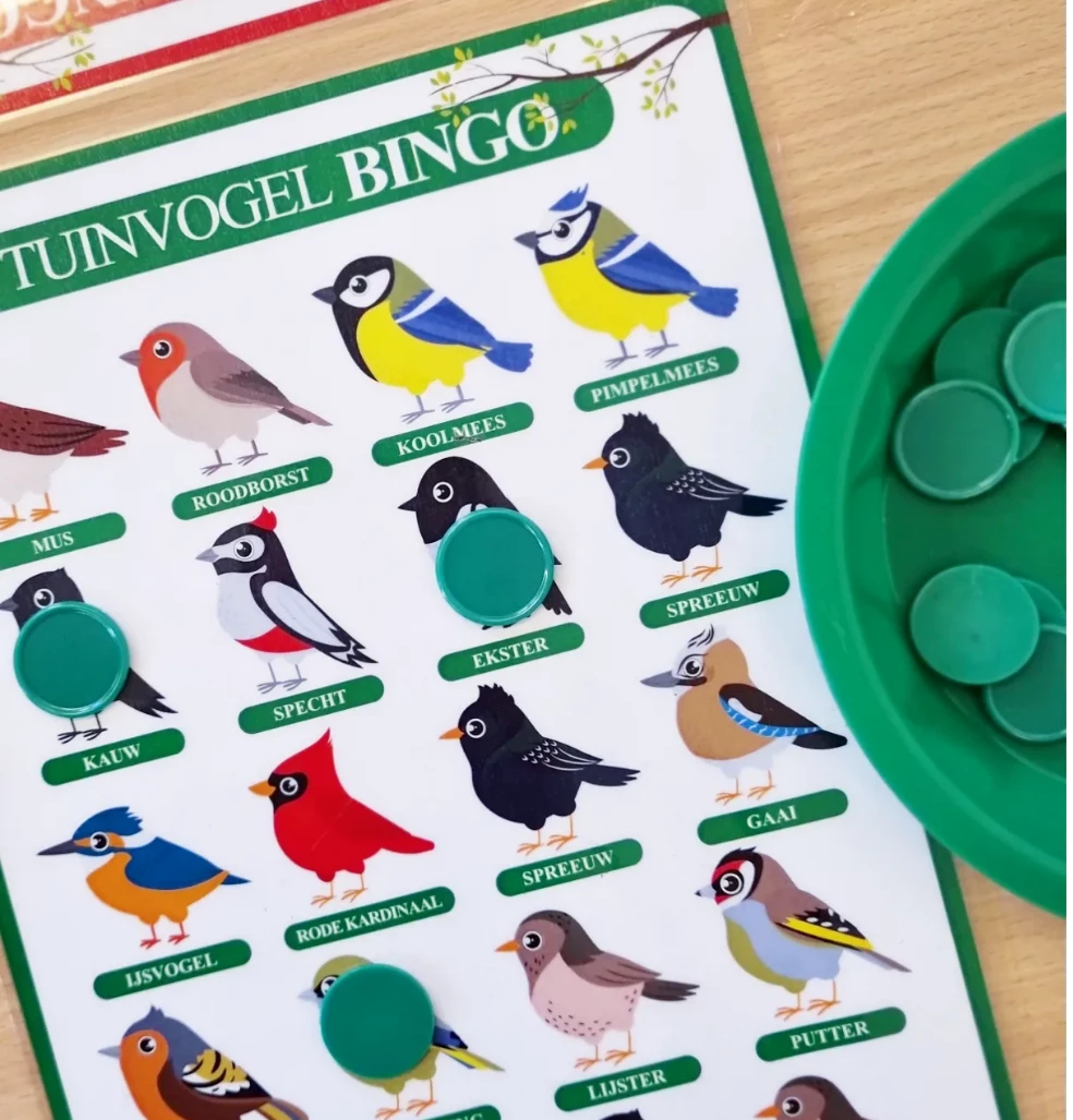 Tuinvogel Bingo