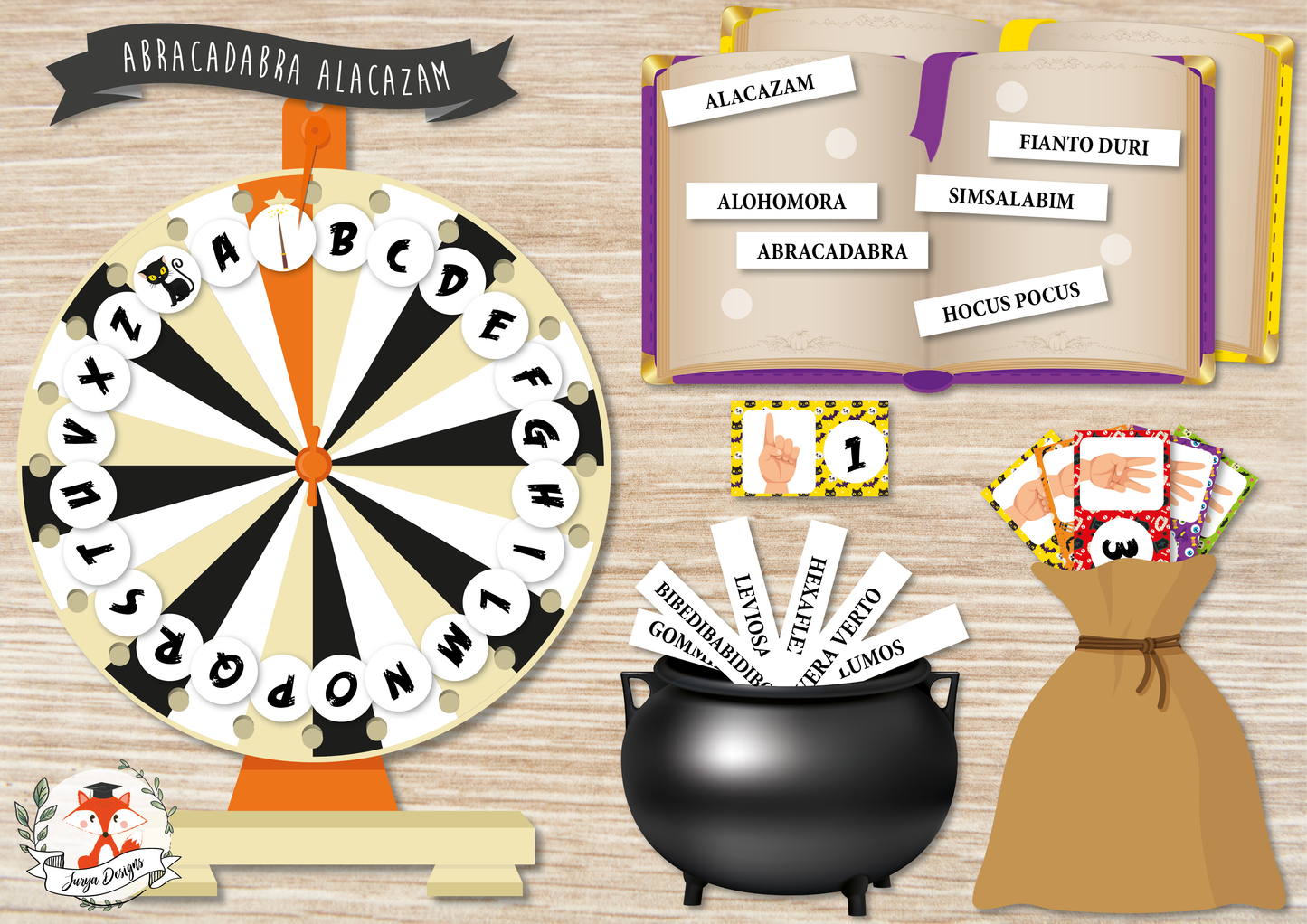 Abracadabra Alacazam - Juf Surya Designs