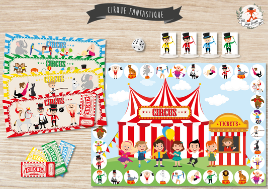 Cirque Fantastique - Juf Surya Designs 