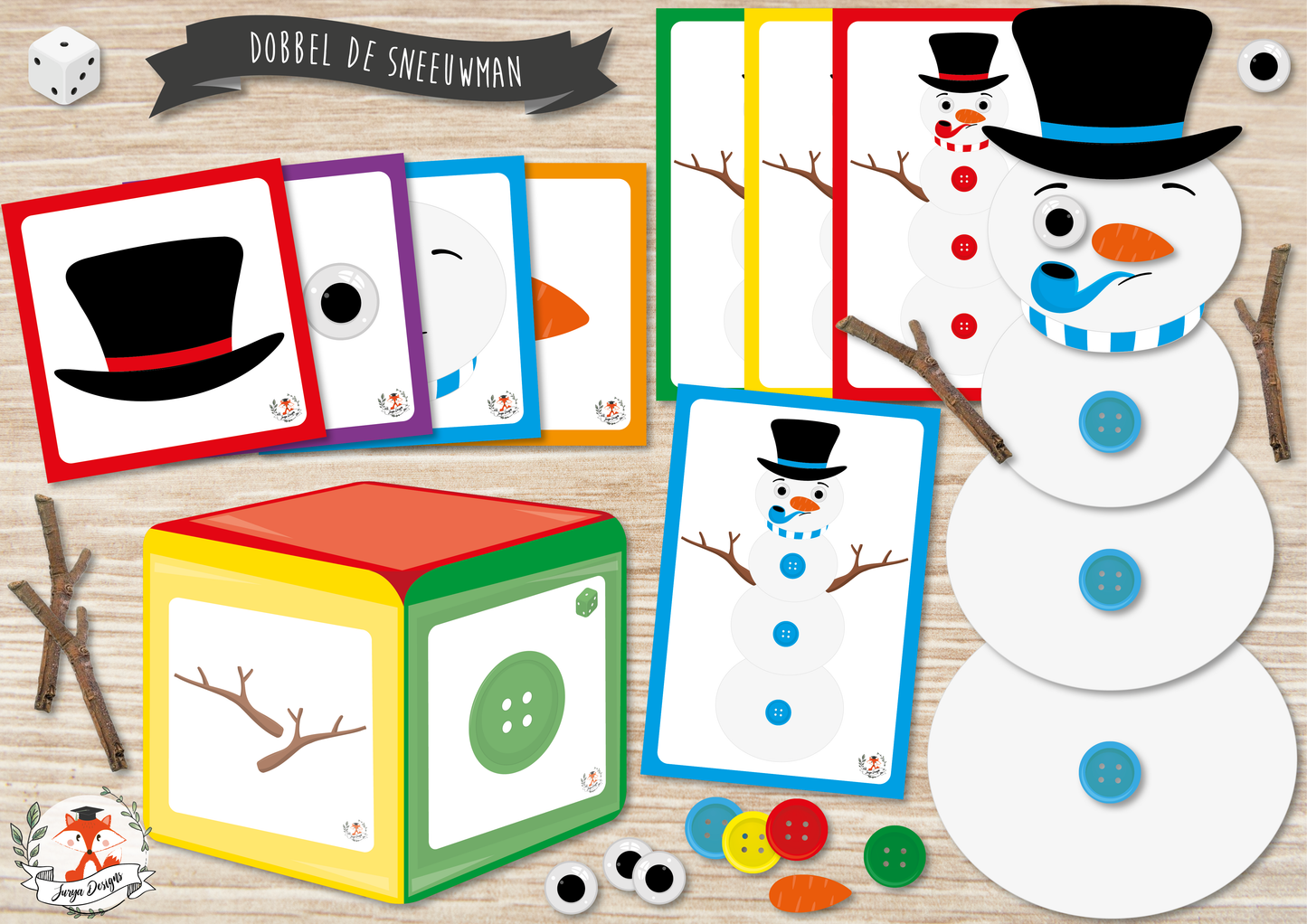 Dobbel De Sneeuwman