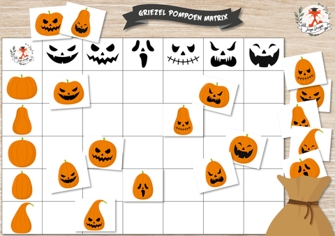 Horror Pumpkin Matrix