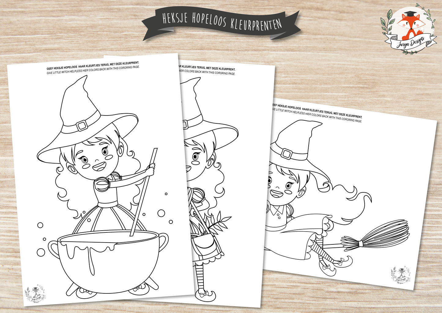 Heksje Hopeloos Matrix - Juf Surya Designs