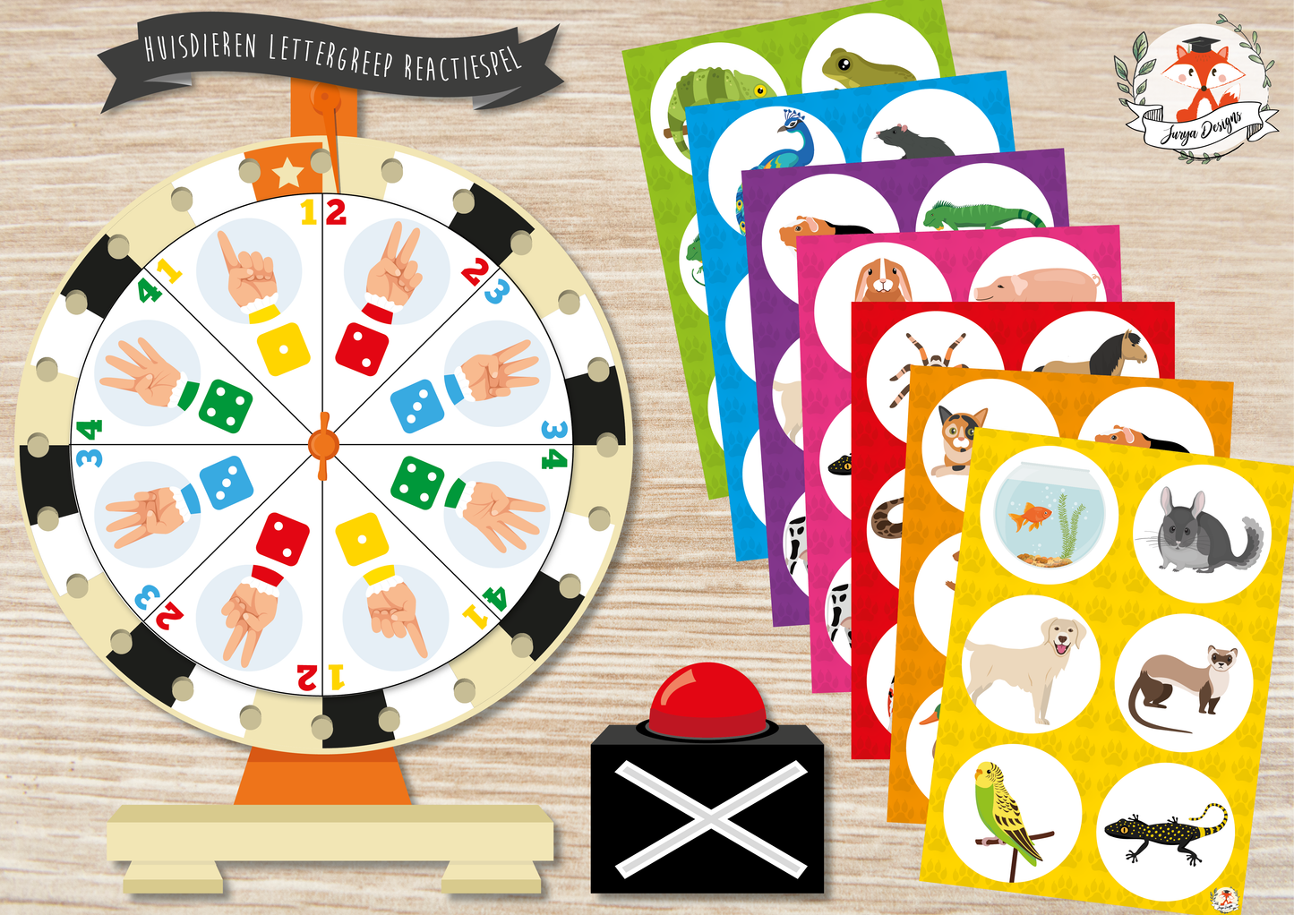 Pets Syllable Reaction Game