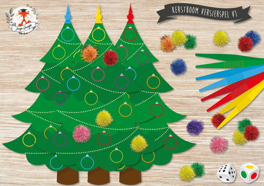 Kerstboom Versierspel