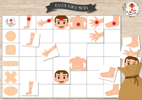 Pleister Pijntje Matrix - Juf Surya Designs