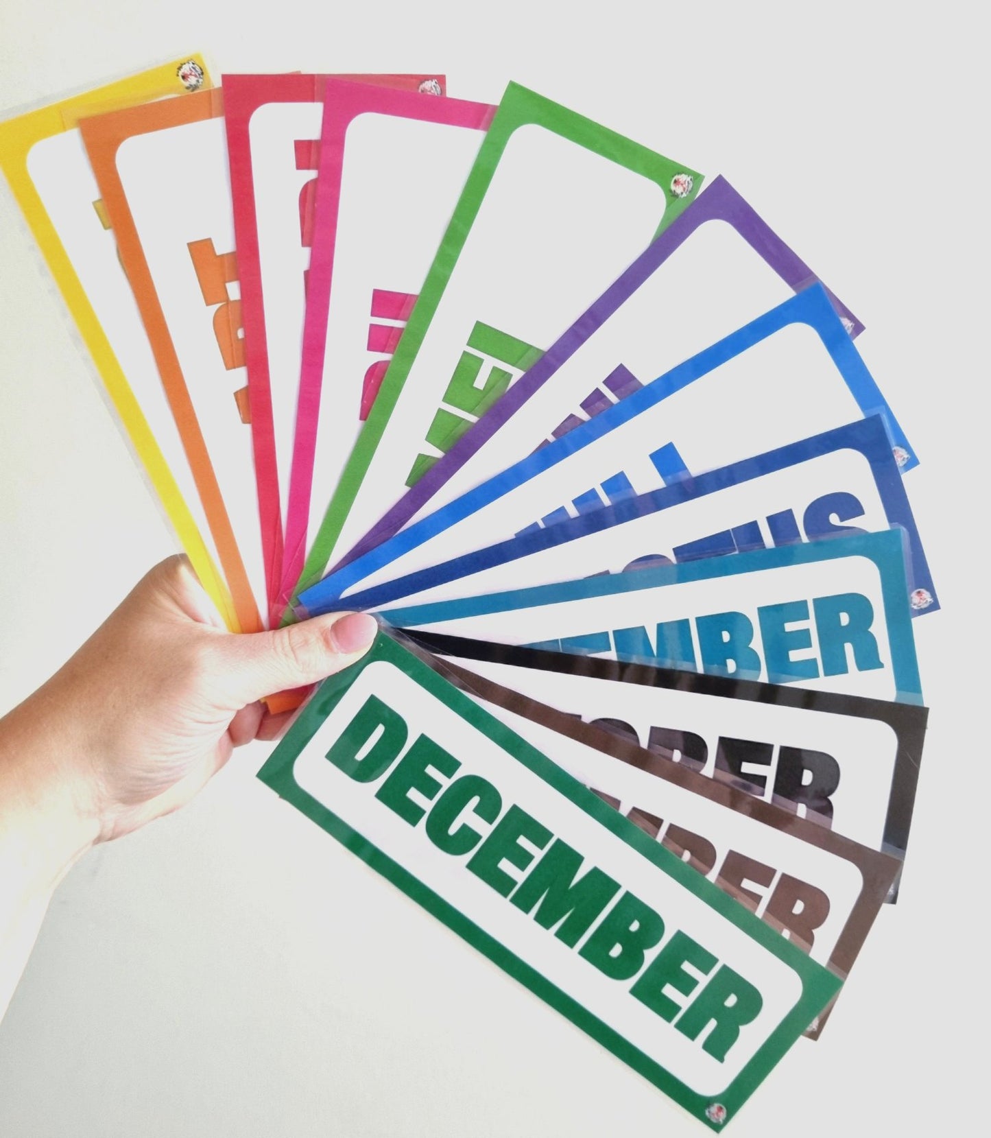Monthly Calendar Cards