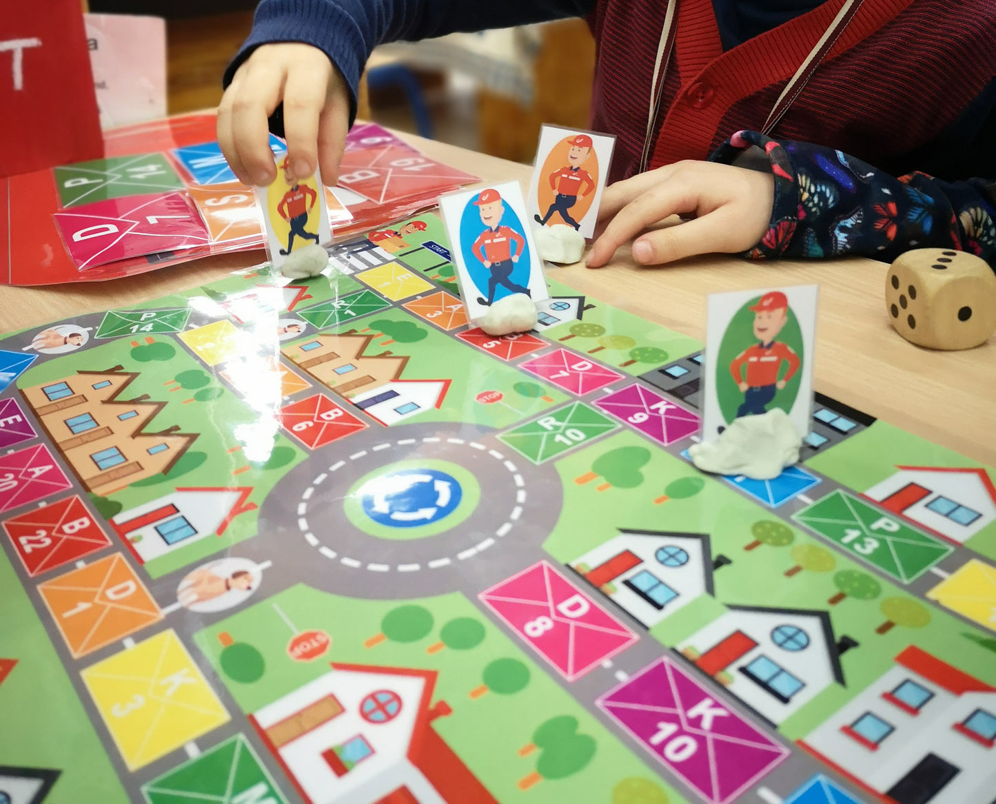 Postbode Spel BE - Juf Surya Designs