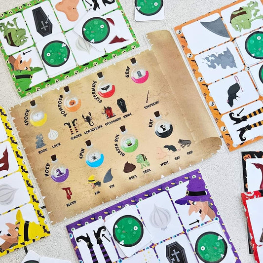 Jeu de rimes de potions magiques