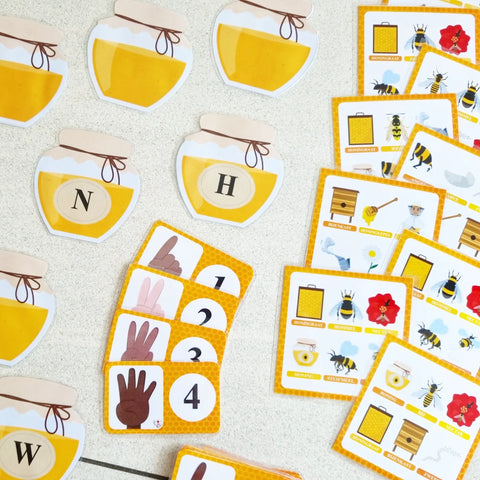 Honey Pot Letter Game