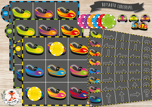 Bumper Car Coding Game