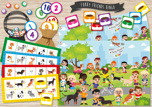 Furry Friends Bingo