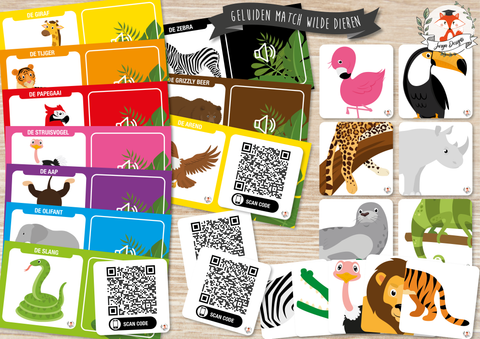 Correspondance des Sons : Animaux Sauvages