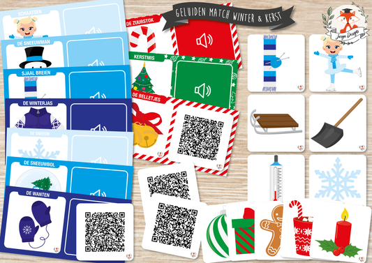Geluiden Match : Winter & Kerst