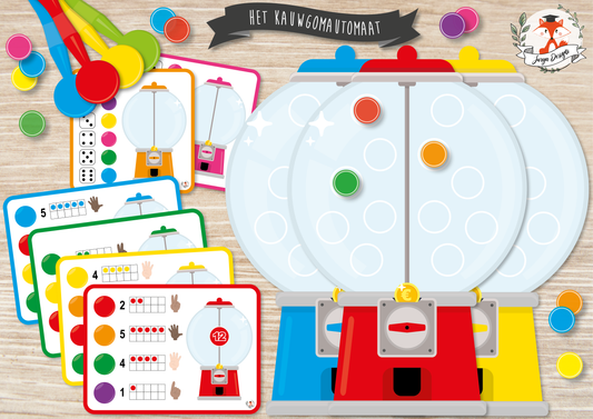 The chewing gum machine