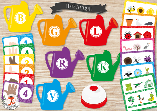 Jeu de Lettres Printemps