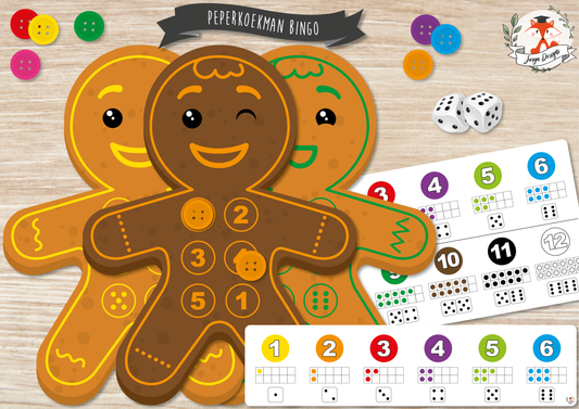 Gingerbread Man Bingo