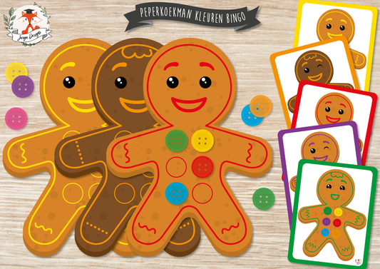 Gingerbread Man Bingo