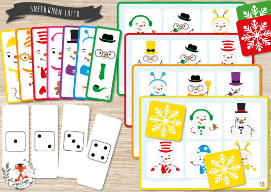 Sneeuwman Lotto