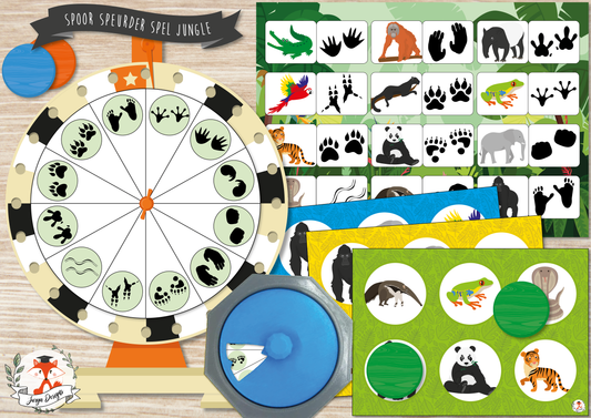 Spoor Speurder Spel Jungle