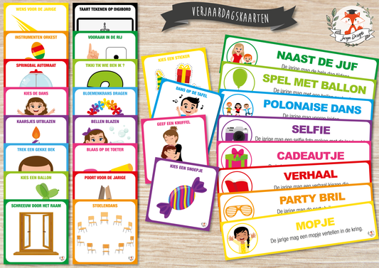 Verjaardagskaarten