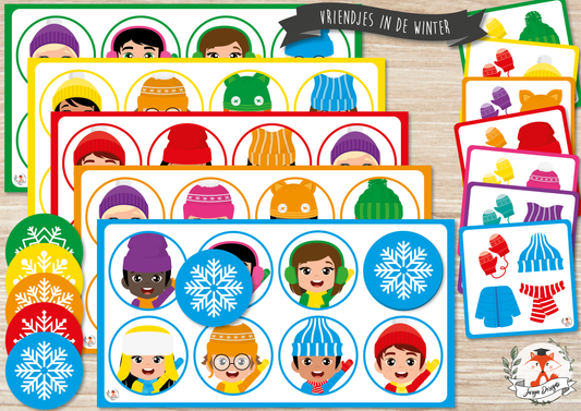 Vriendjes In De Winter