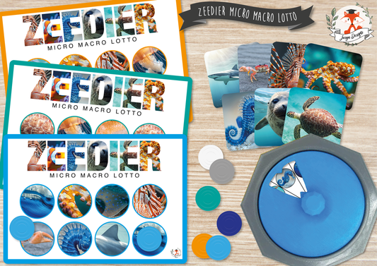 Arctic Animals Micro-Macro Lotto