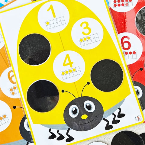 Spot the Ten Ladybug