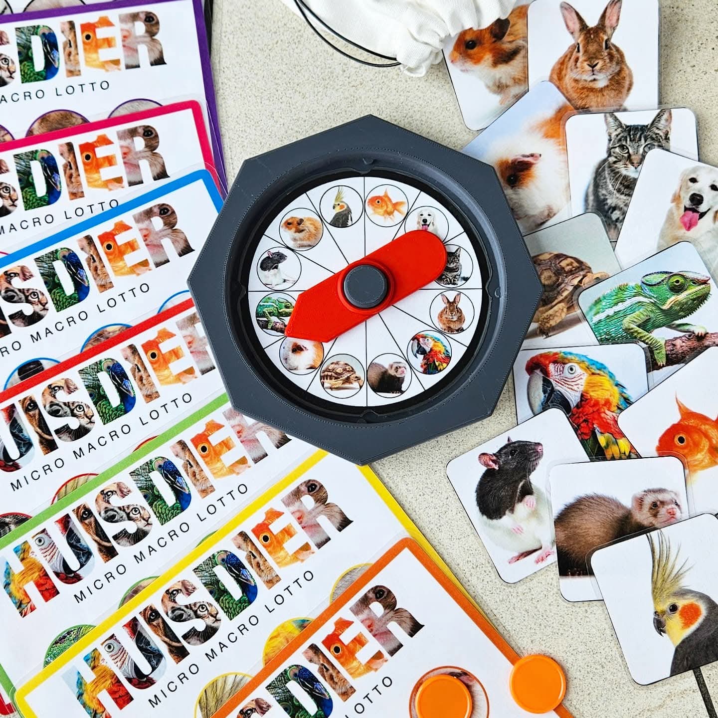 Animaux de Compagnie Micro-Macro Lotto