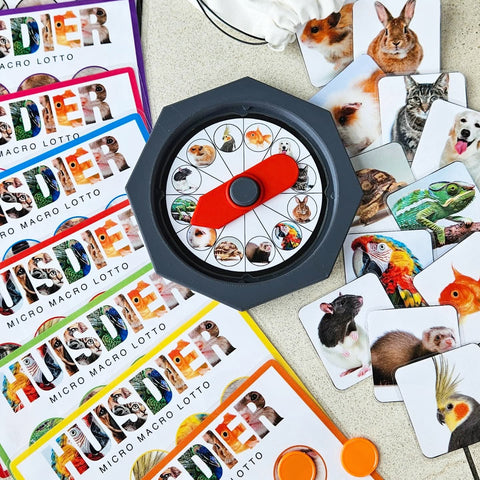 Animaux de Compagnie Micro-Macro Lotto