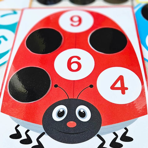 Spot the Ten Ladybug