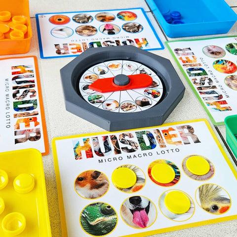 Animaux de Compagnie Micro-Macro Lotto