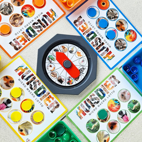 Animaux de Compagnie Micro-Macro Lotto