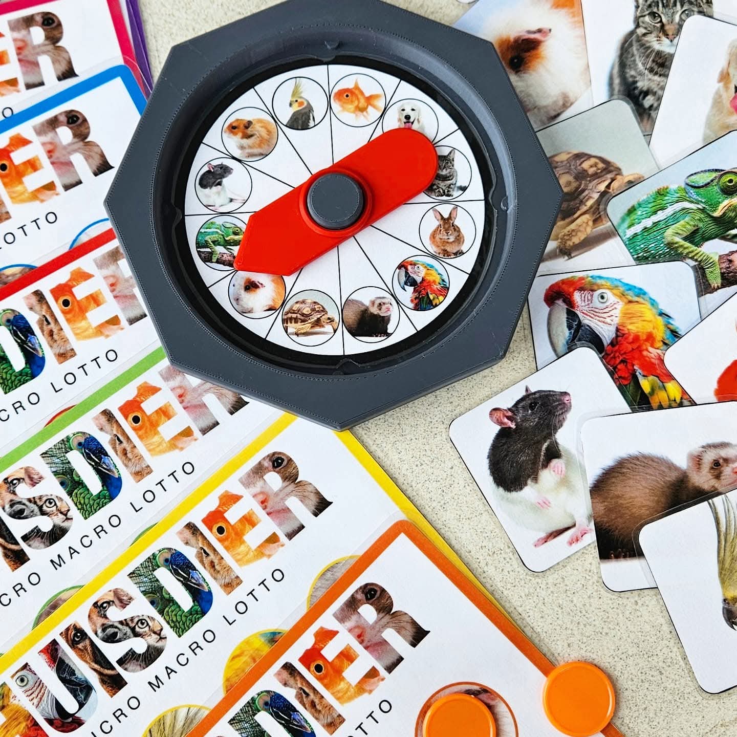 Animaux de Compagnie Micro-Macro Lotto