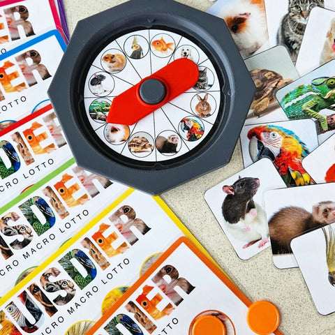 Animaux de Compagnie Micro-Macro Lotto