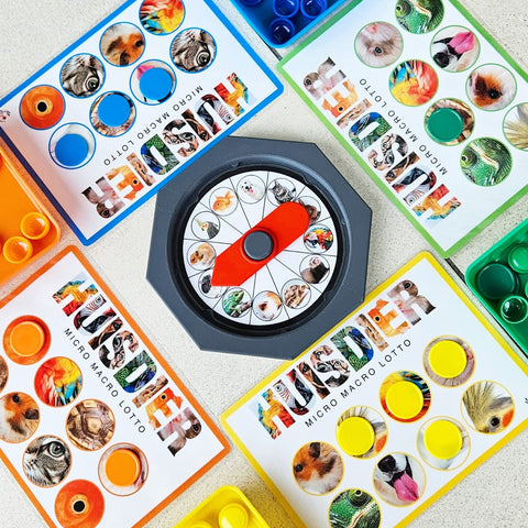 Animaux de Compagnie Micro-Macro Lotto